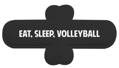 eat sleep volleyball fanatic stickers, magnet
