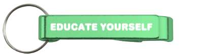 educate yourself student teacher stickers, magnet