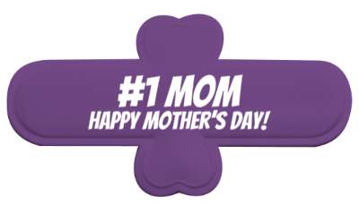 family love number one mom happy mothers day stickers, magnet