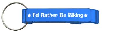 fan bike id rather be biking stickers, magnet