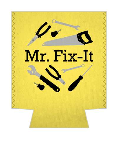 father mr fix it dad tools stickers, magnet