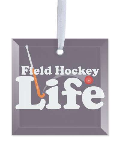 field hockey life stick hitting ball stickers, magnet