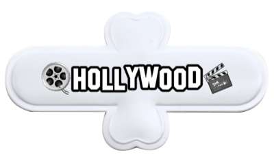 film reel hollywood movies stickers, magnet