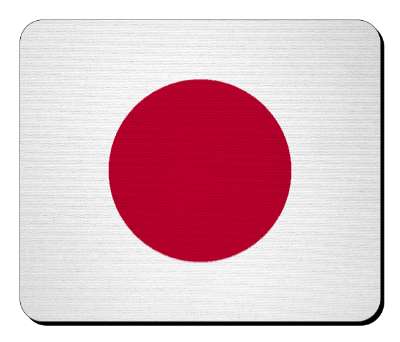 flag national country japan stickers, magnet