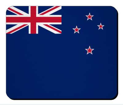 flag national country new zealand stickers, magnet