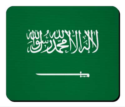 flag national country saudi arabia stickers, magnet