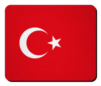 flag national country turkey stickers, magnet