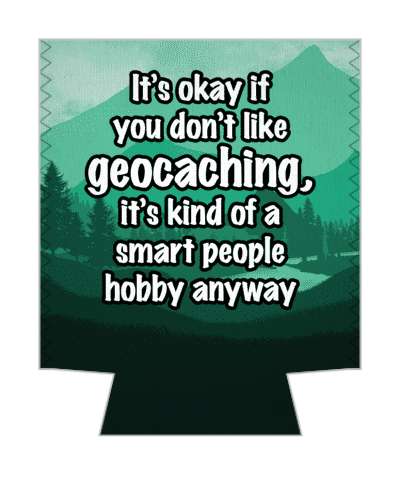 forest its okay if you dont like geocaching its kind of a smart people hobby anyway stickers, magnet