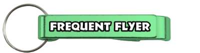 frequent flyer fun stickers, magnet