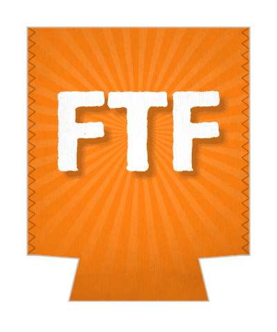 ftf first to find cache geocaching acronym orange rays stickers, magnet
