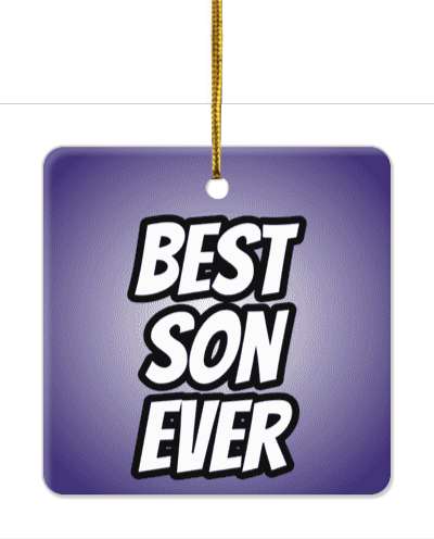 fun best son ever bold stickers, magnet