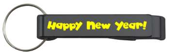 fun happy new year cartoon stickers, magnet