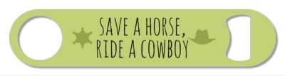 funny horse joke save a horse ride a cowboy badge hat stickers, magnet