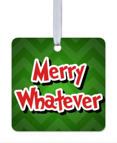 funny merry whatever grinch grumpy anti christmas stickers, magnet