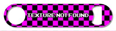 funny videogame glitch texture not found videogame joke stickers, magnet