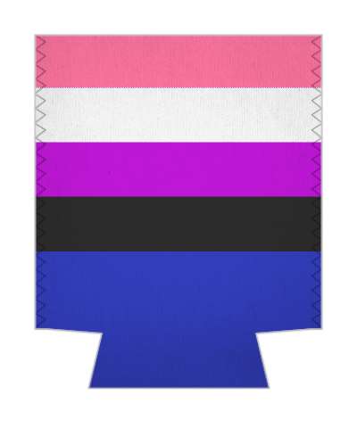 genderfluid pride flag lgbtq colors classic stickers, magnet