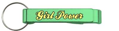 girl power bright stickers, magnet