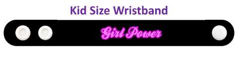 girl power cute cursive stickers, magnet