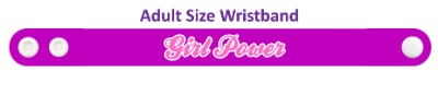 girl power pink stickers, magnet