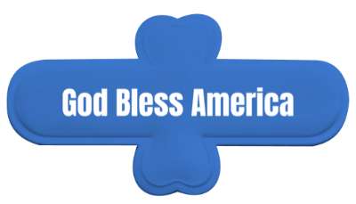 god bless america pride united states stickers, magnet