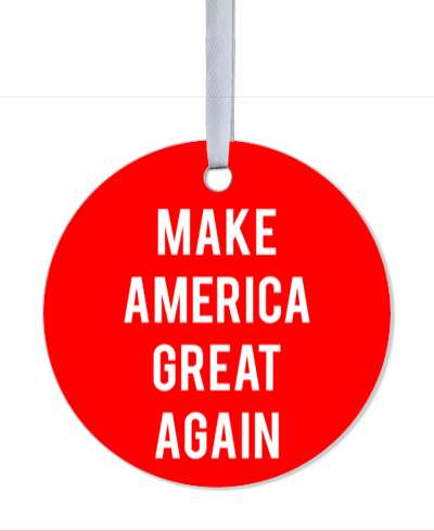 gop republican ultra maga make america great again trump stickers, magnet