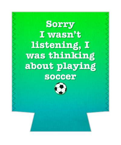 green aqua gradient sorry i wasnt listening i was thinking about playing soccer stickers, magnet