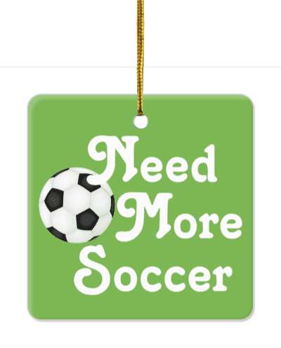green need more soccer stickers, magnet