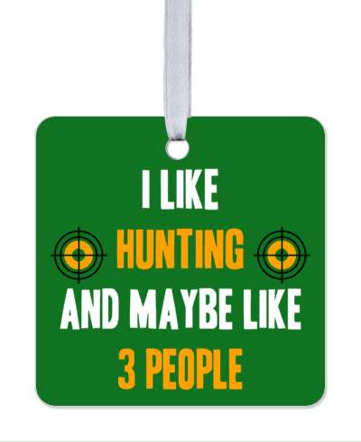 green orange white i like hunting and maybe like three people targets deep green stickers, magnet