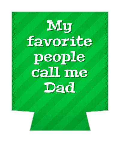 green stripes my favorite people call me dad stickers, magnet