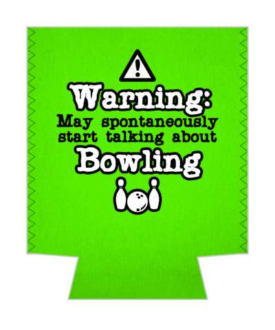 green warning may spontaneously start talking about bowling ball pins stickers, magnet