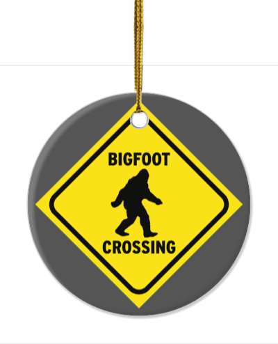 grey mothman crossing sign cryptid novelty stickers, magnet
