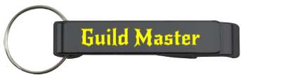 guild master role playing game stickers, magnet