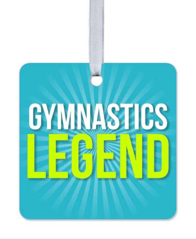 gymnastics legend rays stickers, magnet