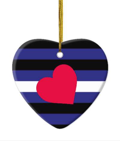 heart leather pride colors flag lgbt stickers, magnet