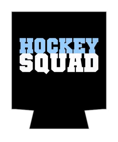 hockey squad team fun player sport stickers, magnet