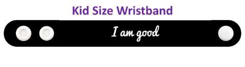 i am good affirmation positive thoughts stickers, magnet