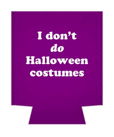 i dont do halloween costumes deep purple stickers, magnet