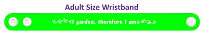 i garden therefore i am leaf decoration stickers, magnet