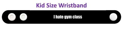 i hate gym class no fun stickers, magnet
