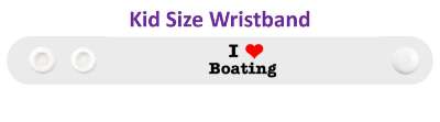 i heart boating love boat water stickers, magnet