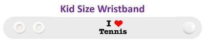 i heart love tennis stickers, magnet
