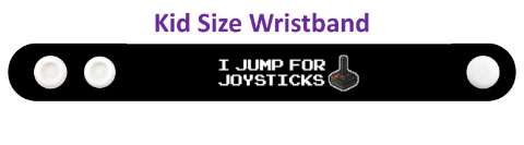 i jump for joysticks retro gaming stickers, magnet