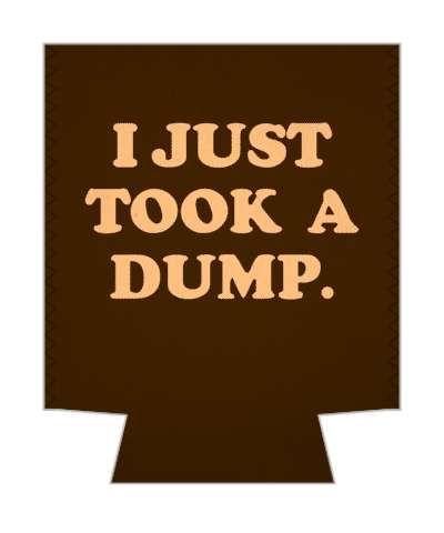 i just took a dump brown funny poo stickers, magnet