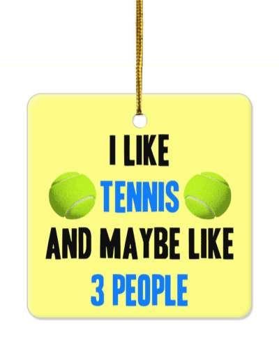 i like tennis and maybe like three people sports balls stickers, magnet