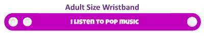 i listen to pop music popular radio stickers, magnet
