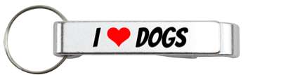 i love heart dogs stickers, magnet