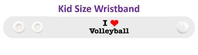 i love volleyball red heart stickers, magnet
