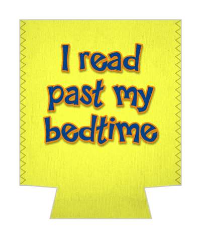 i read past my bedtime cute stickers, magnet