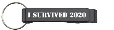 i survived 2020 wild year stickers, magnet