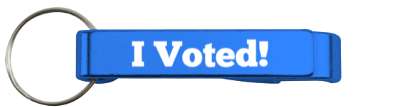 i voted politics stickers, magnet